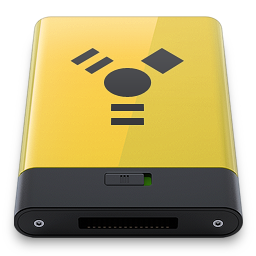 Yellow Firewire Icon 256x256 png